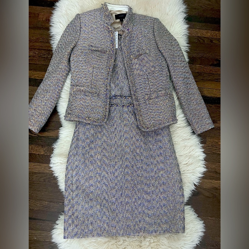 Beautiful Jcrew suit, originally 275, selling for $80.